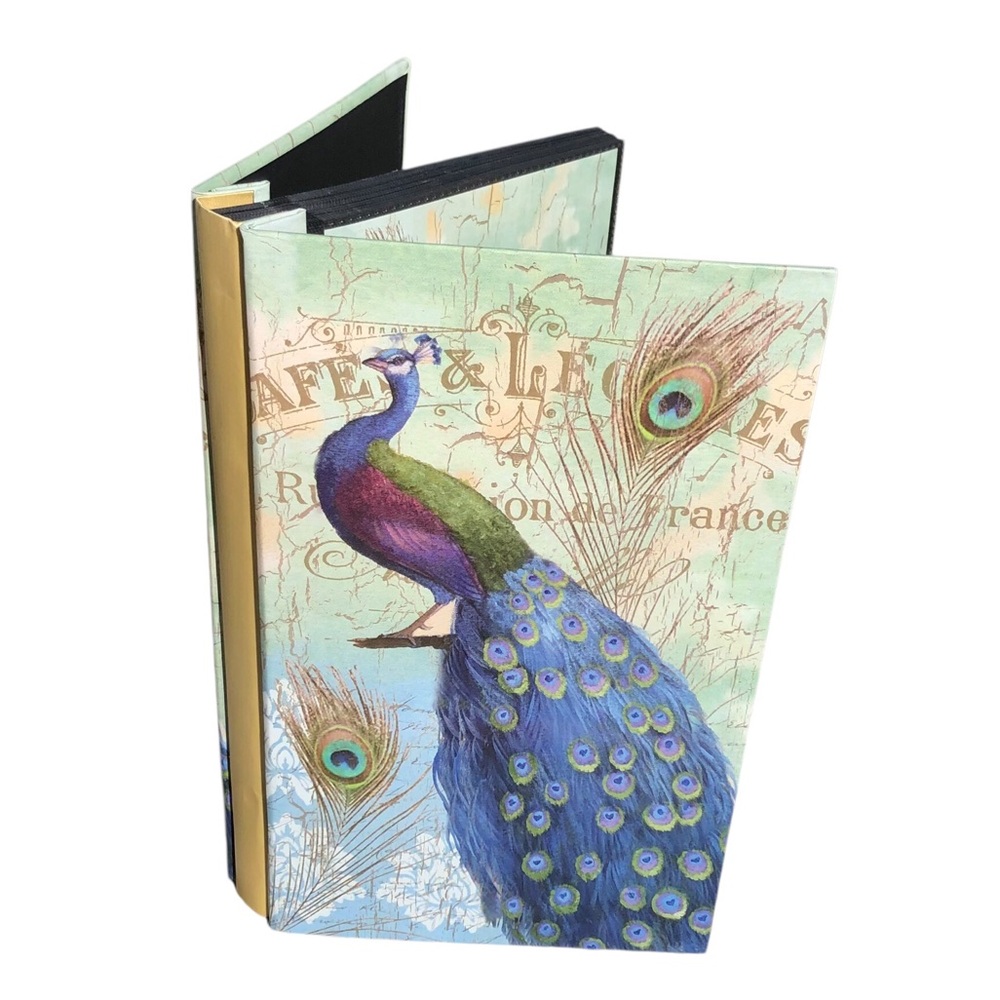 Peacock Hardcover Photo Album, Lg